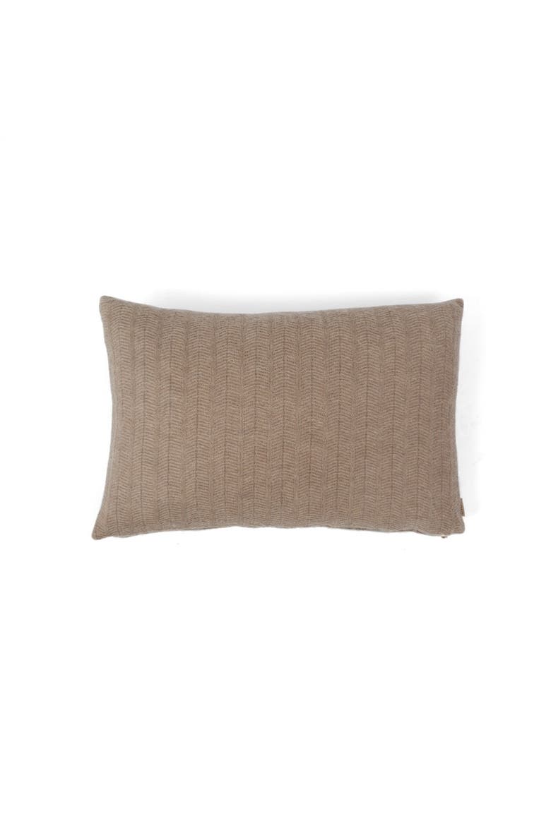 Kata Cushion Cover Only, Main, color, Light Brown Melange