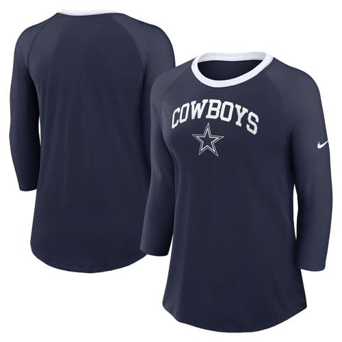 Nike Dallas Cowboys  Women's Nfl 3/4-sleeve T-shirt