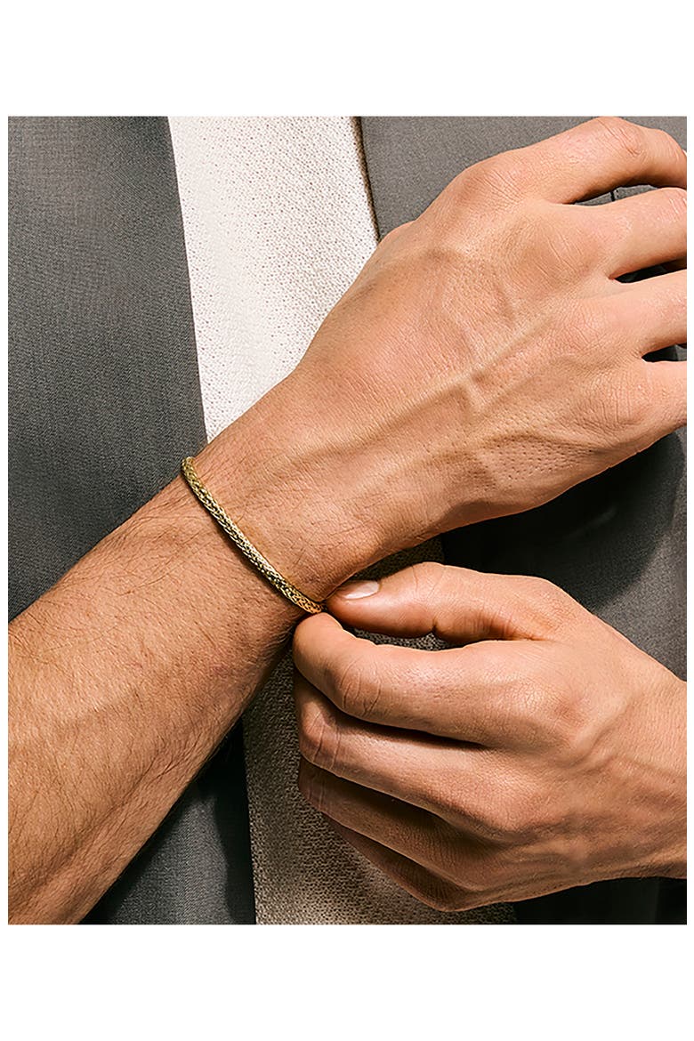 Icon Bracelet, 3.5mm, Alternate, color, GOLD
