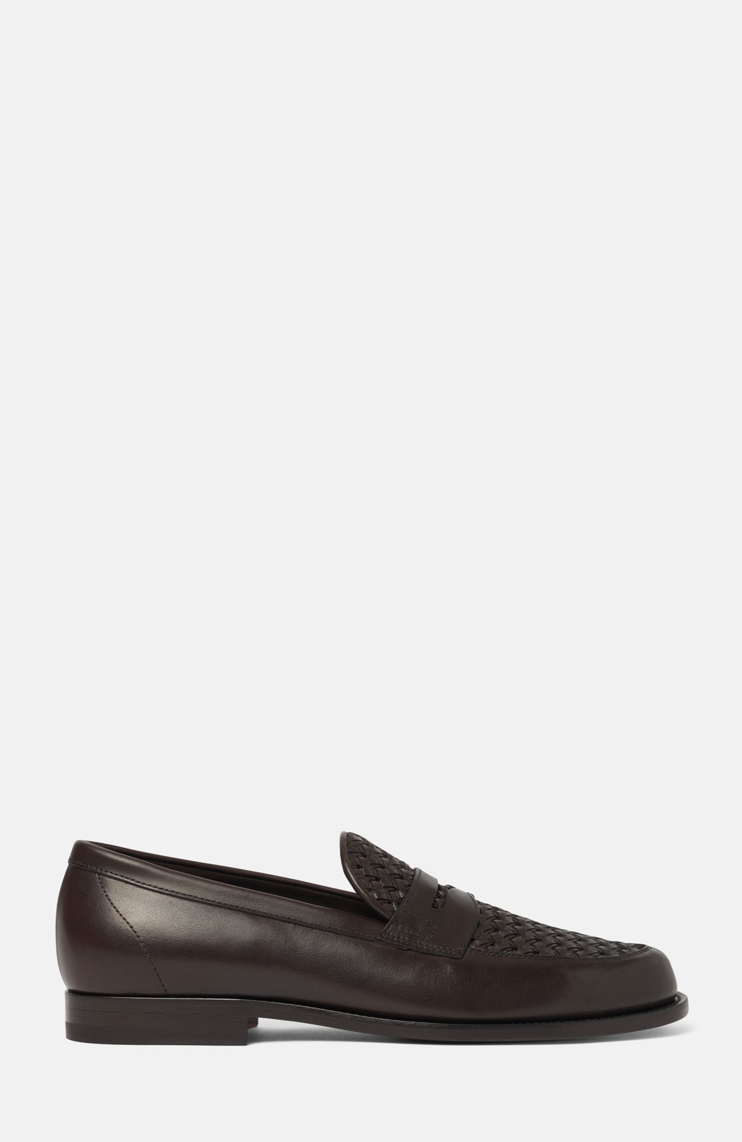 Ryan Loafers, Alternate, color, Dark Brown - Calf