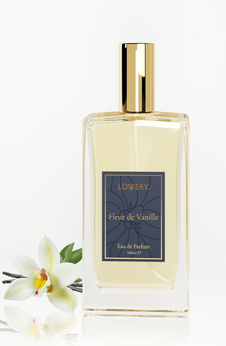 Lovery Fleur de Vanille Eau de Parfum, Made in France, 3.4 oz, Alternate, color, Black, Gold, Cream, Beige