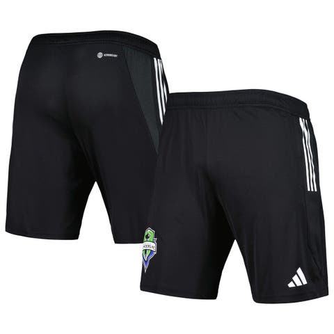 Men's adidas Black Seattle Sounders FC 2023 On-Field AEROREADY Training Shorts