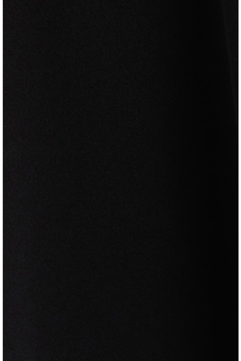Pleated Asymmetric Belted Dress, Alternate, color, ANNE BLACK