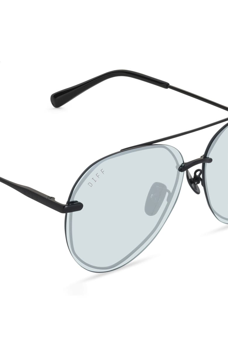 DIFF Lenox 62mm Oversize Aviator Sunglasses, Alternate, color,