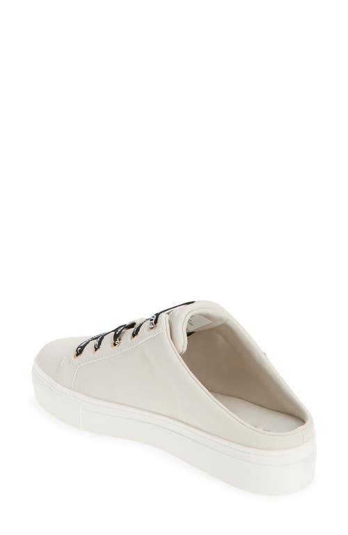 Karl Lagerfeld Paris Cammy Sneaker Mule In White