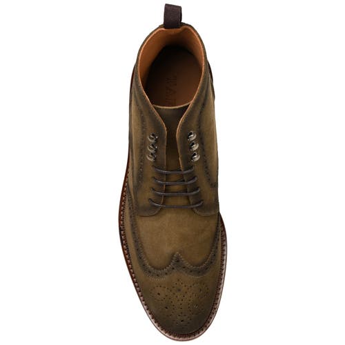 Taft The Mack Boot In Olive In Olive