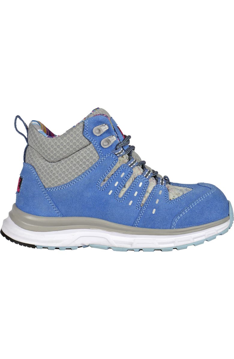 Moxie Trades Moxie Trisha Womens Composite Toe Work Shoe Blue, Alternate, color, Blue/Light Grey