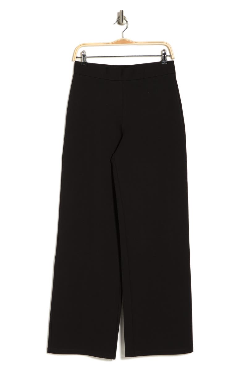 BY DESIGN Kim Wide Leg Pull-On Pants, Alternate, color, Black
