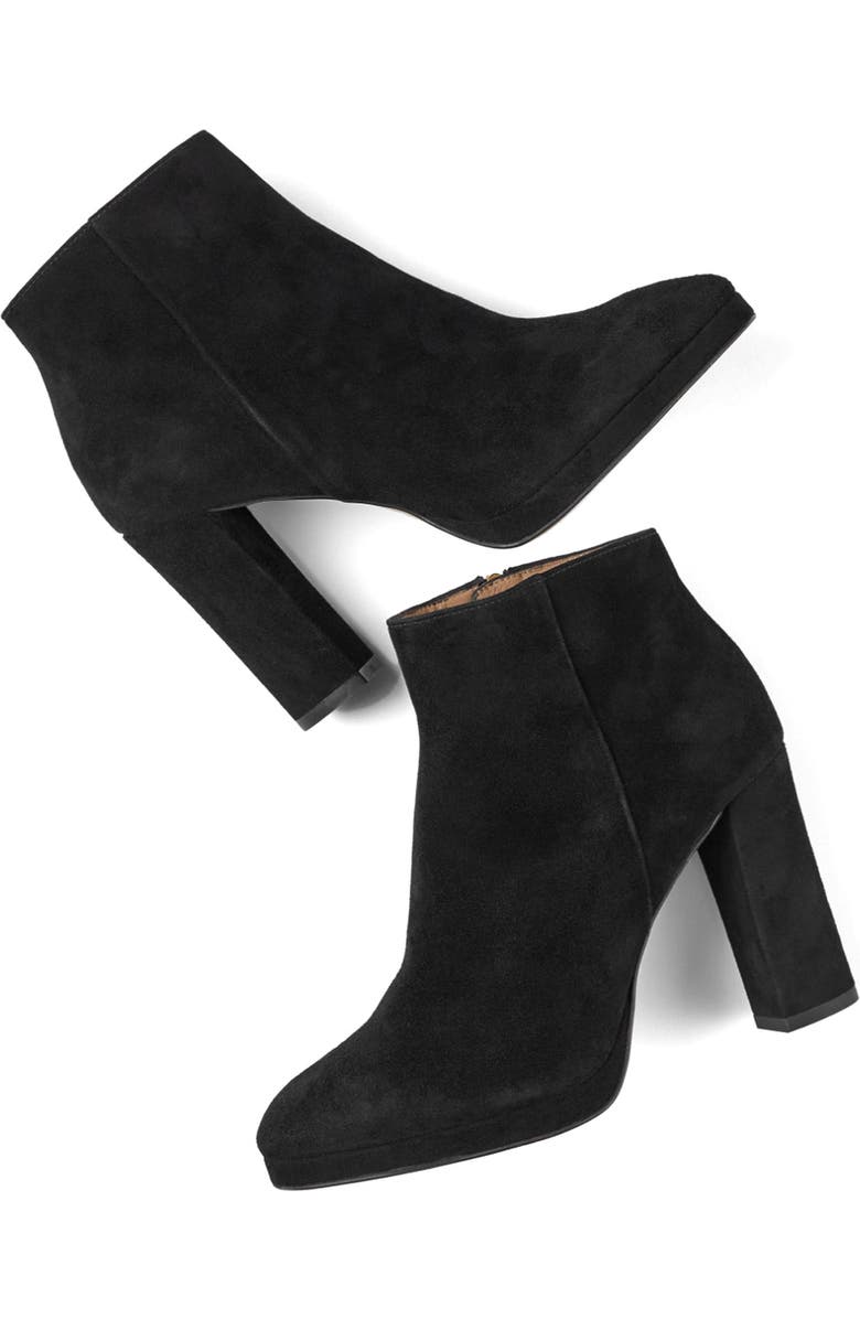 LK Bennett Sibella Block Heel Bootie, Alternate, color,