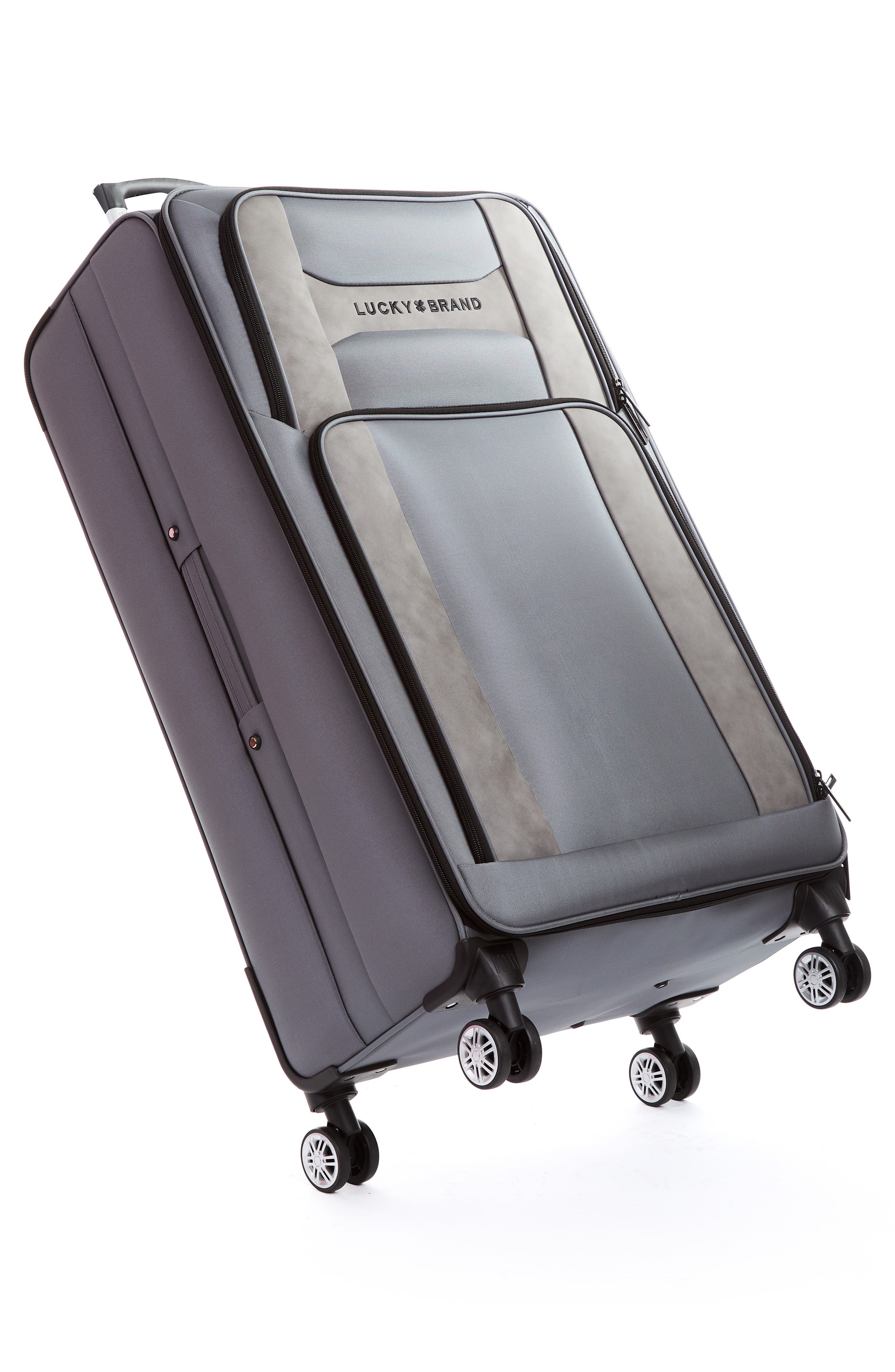 Lucky Brand Scout 32-Inch Hardside Spinner Packing Case, Alternate, color, 