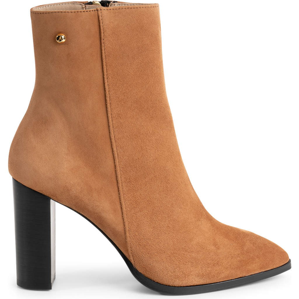 Stinaa.j Isabel Orthopedic Boots In Brown Suede