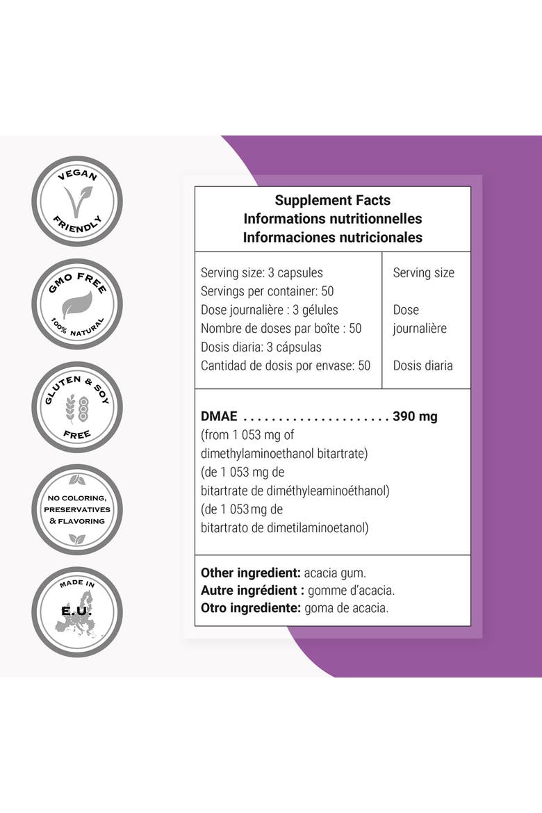 DMAE Supplement 390mg per Day, Alternate, color, None