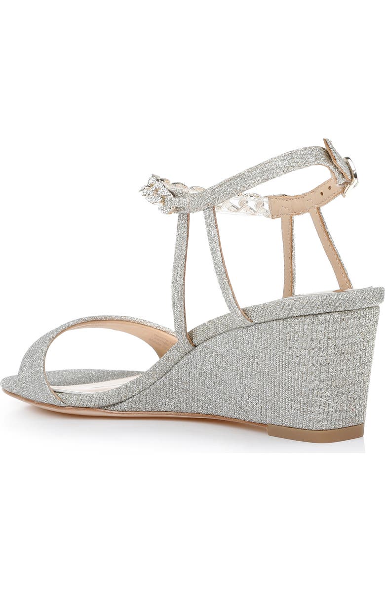 Badgley Mischka Collection Kaelyn Wedge Sandal, Alternate, color,