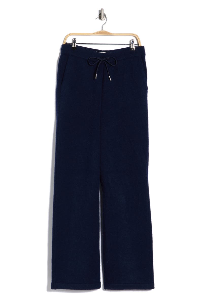 Art Knit Pants, Alternate, color, NAVY