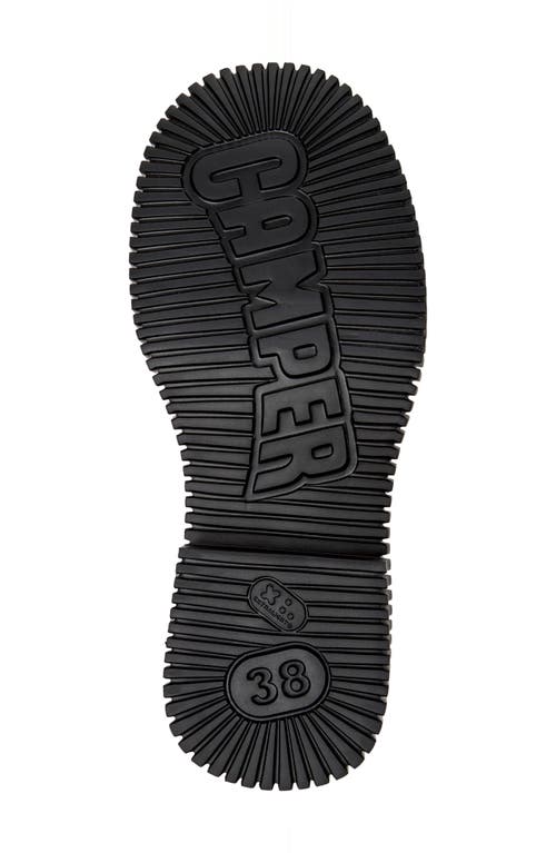 Camper Pix Berlin Combat Boot In Black