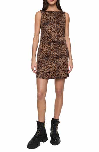 Rebecca Minkoff Aurora Leopard Print Minidress