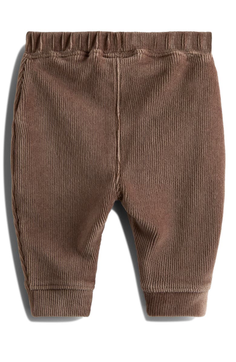 JOJO MAMAN BEBE Giraffe Appliqué Sweatshirt & Corduroy Joggers Set, Alternate, color, Cream