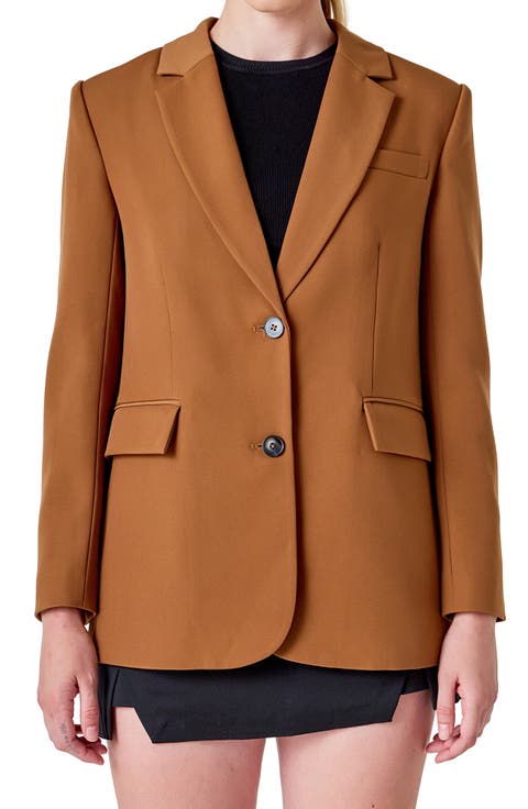 Everyday Oversize Two-Button Blazer