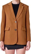 Endless Rose Everyday Oversize Two-Button Blazer