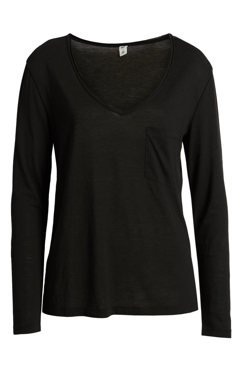 BP. Raw Edge Pocket Tee, Alternate, color,