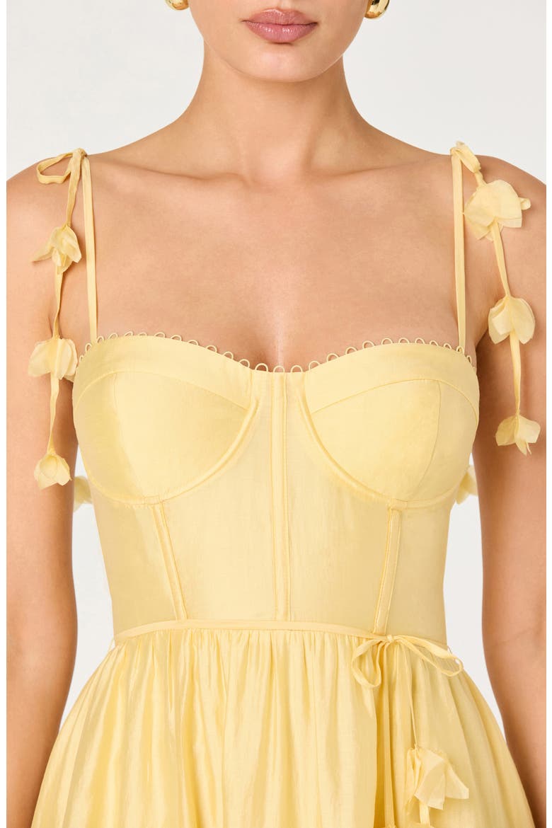 Halcyon A-Line Dress, Alternate, color, YELLOW