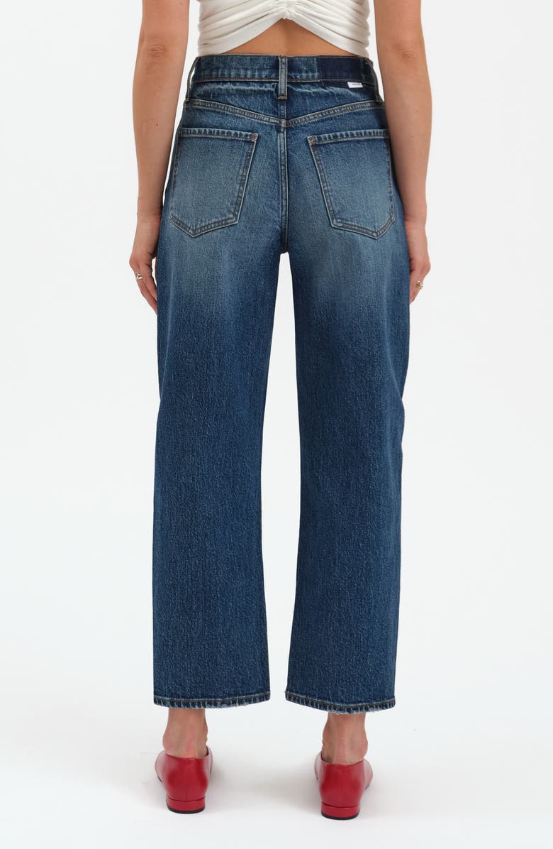 DAZE Westward High Waist Ankle Barrel Leg Jeans, Alternate, color, Authentic