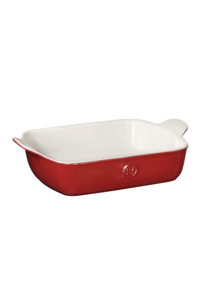 HR Modern Classics Individual Rectangular Baker, 8" x 5.5", Main, color, Rouge