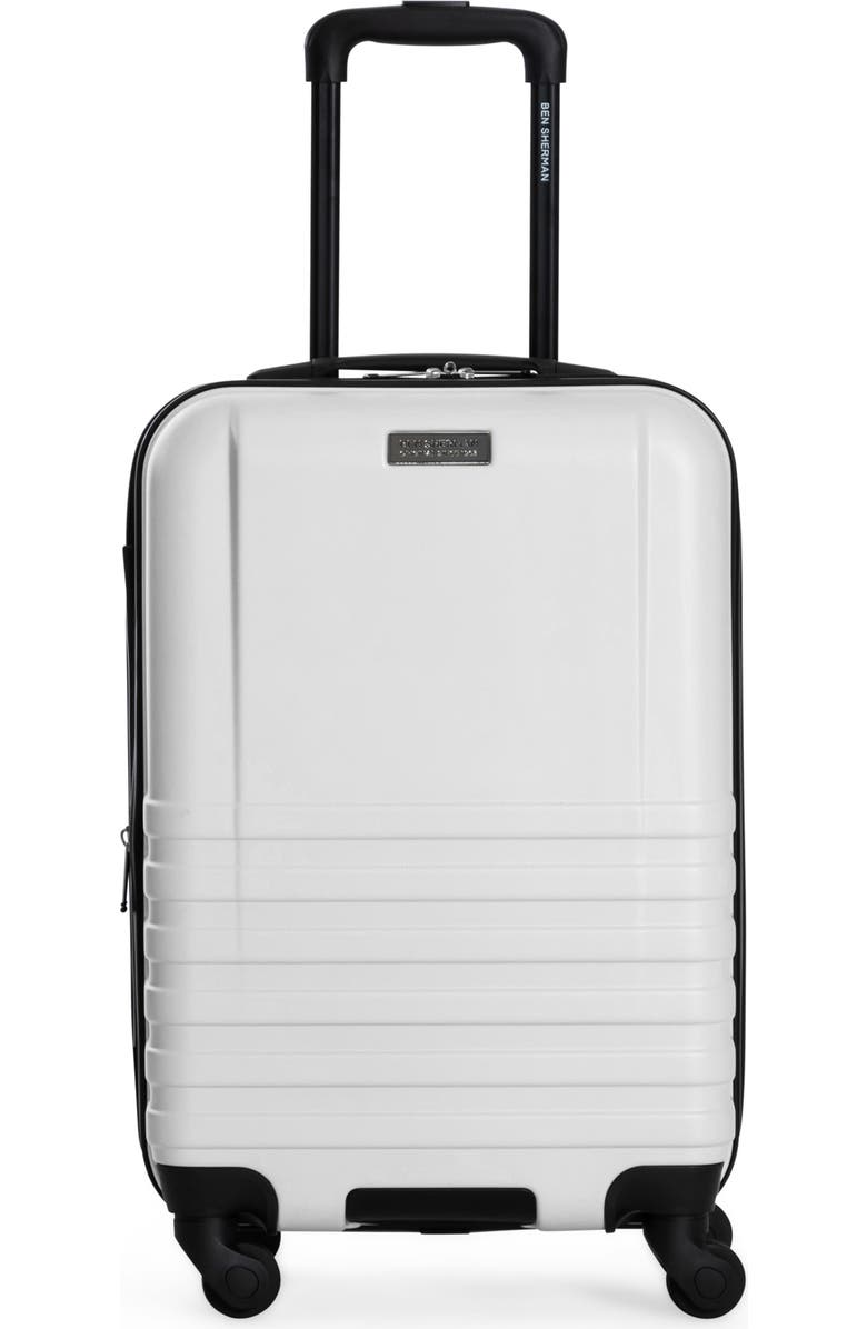Ben Sherman Hereford 20-Inch Hardside Carry-On Spinner Luggage, Main, color,