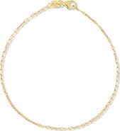 Bony Levy 14K Gold Paper Clip Chain Bracelet