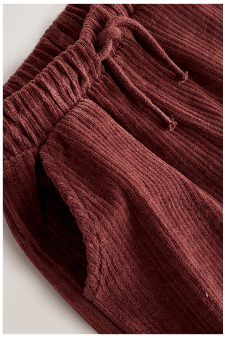 Kids' Corduroy Joggers, Alternate, color, RED