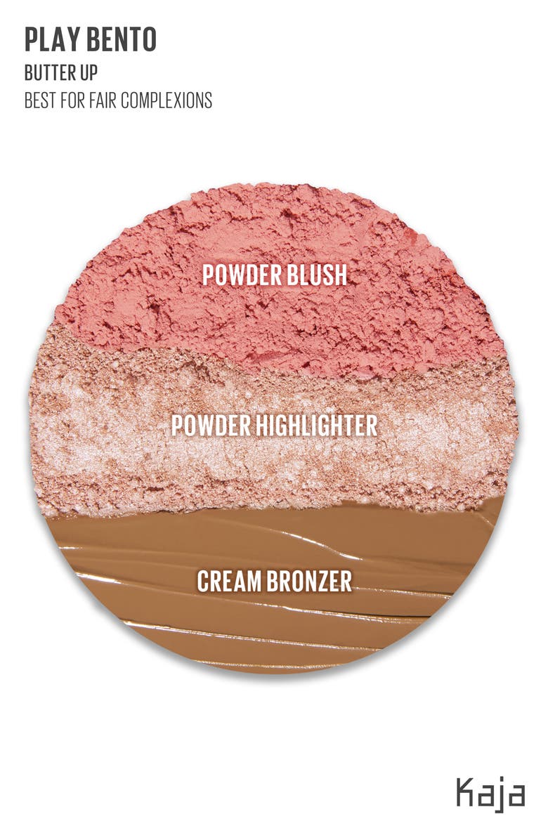 Kaja Face Bento Palette Stack, Alternate, color, Butter Up