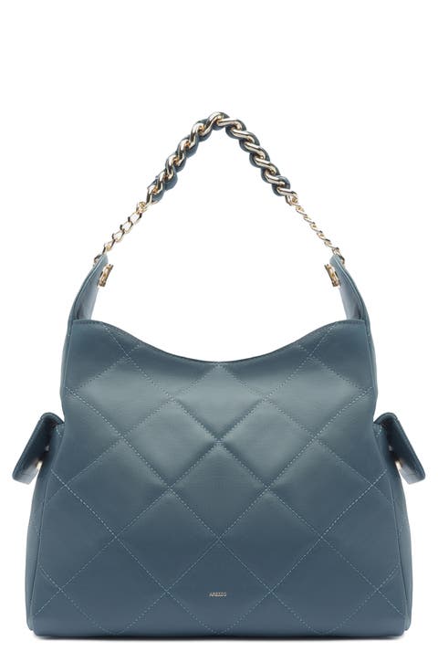 Diana Large Quilted Leather Tote