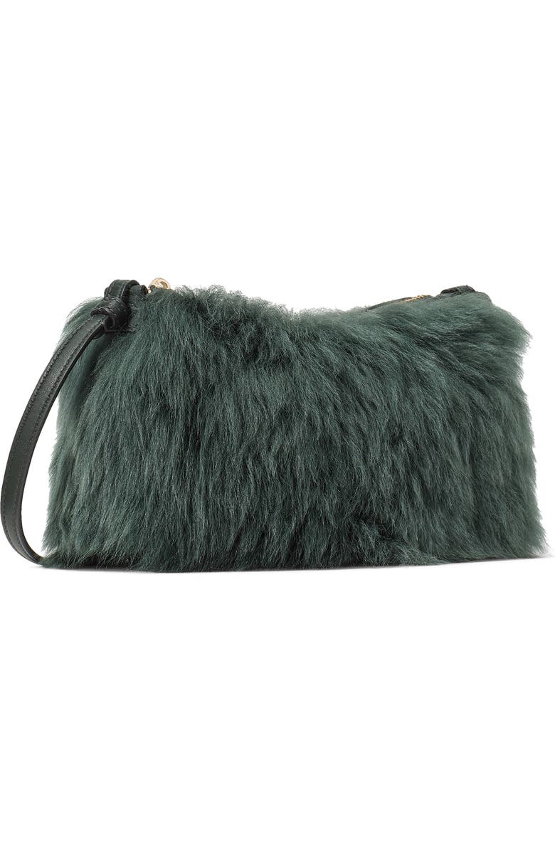 Kate Spade New York loop genuine shearling crossbody bag | Nordstrom