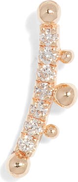 Anzie Dew Drop Marine Single Diamond Ear Crawler