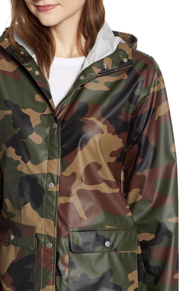 Herschel Supply Co. Rubberized Parka, Alternate, color,