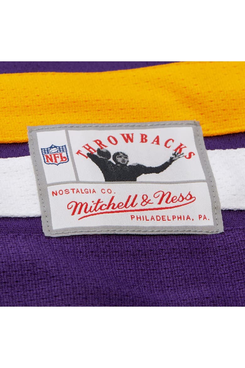 Men's Mitchell & Ness Randy Moss Purple Minnesota Vikings Maxxed Out Fashion Hockey Jersey, Alternate, color, Purple