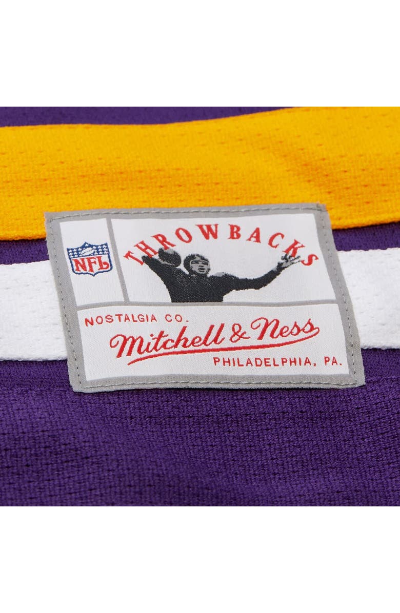 Mitchell & Ness Men's Mitchell & Ness Randy Moss Purple Minnesota Vikings Maxxed Out Fashion Hockey Jersey, Alternate, color, Purple