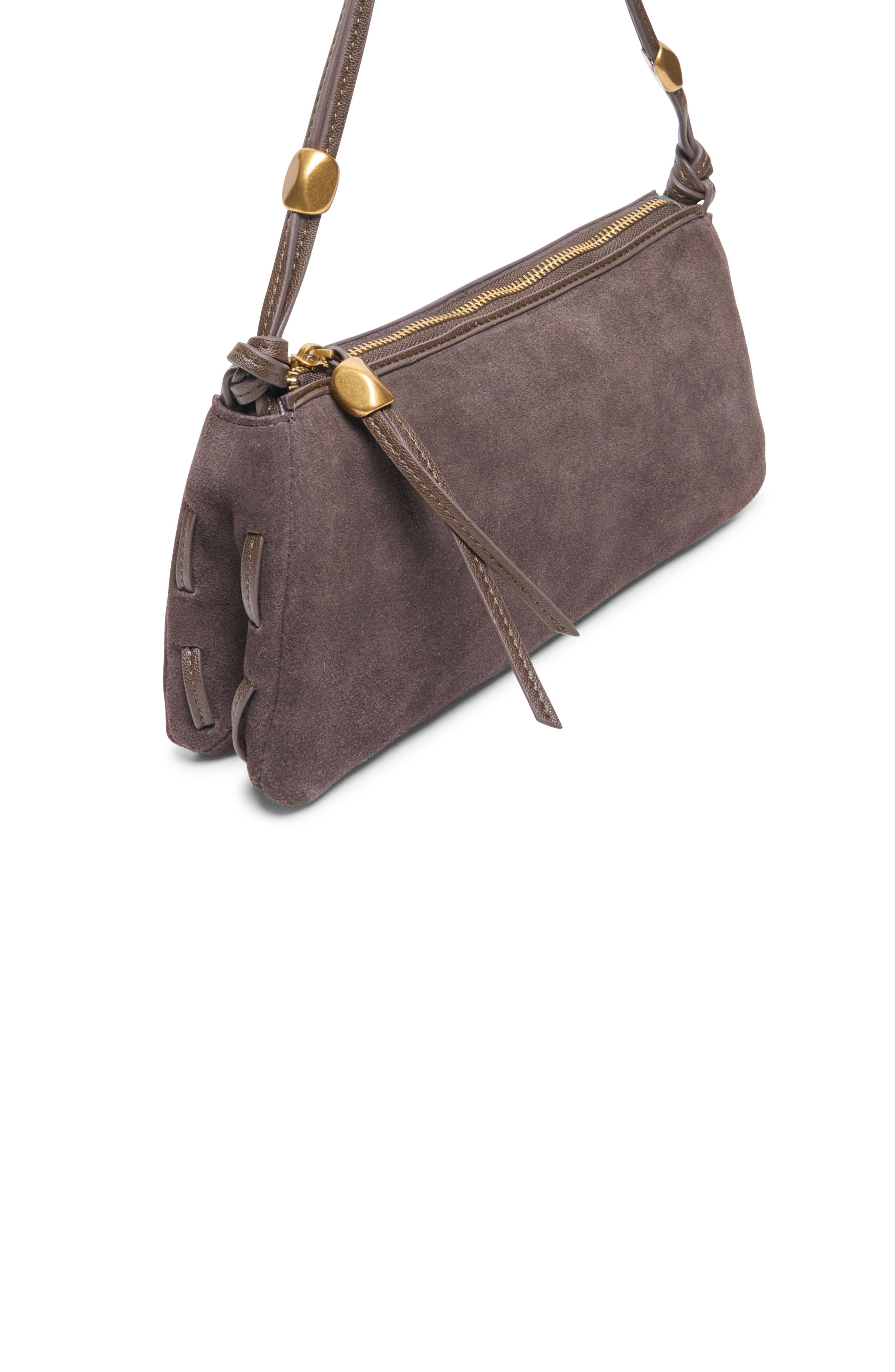 Solara-S Leather Shoulder Bag, Alternate, color, CHOCOLATE