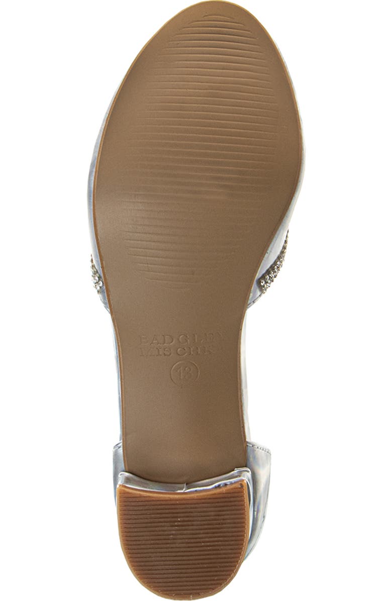 BADGLEY MISCHKA Low Heeled Dress Shoes, Alternate, color, Silver Hologarphic