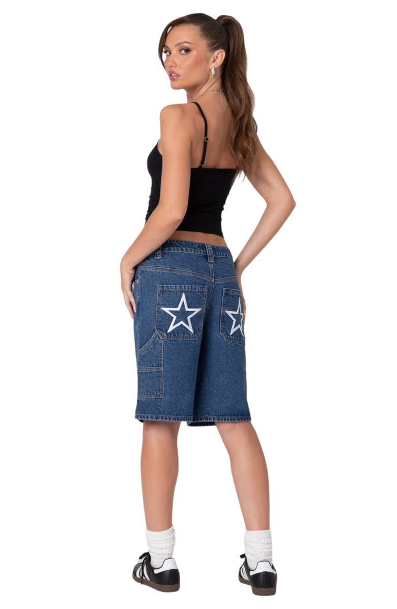 EDIKTED USA Stretch Cotton Camisole, Alternate, color, Black