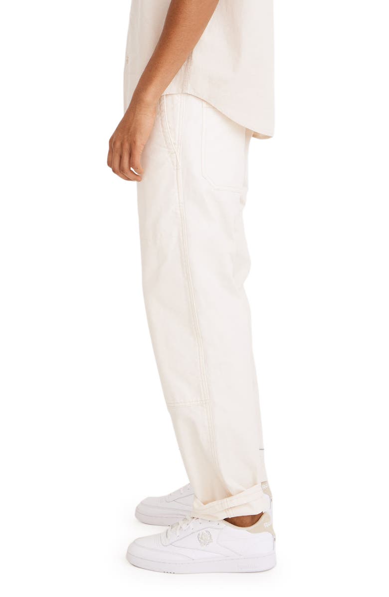 Madewell Men's Relaxed Straight Leg Workwear Pants, Alternate, color, Vintage Canvas