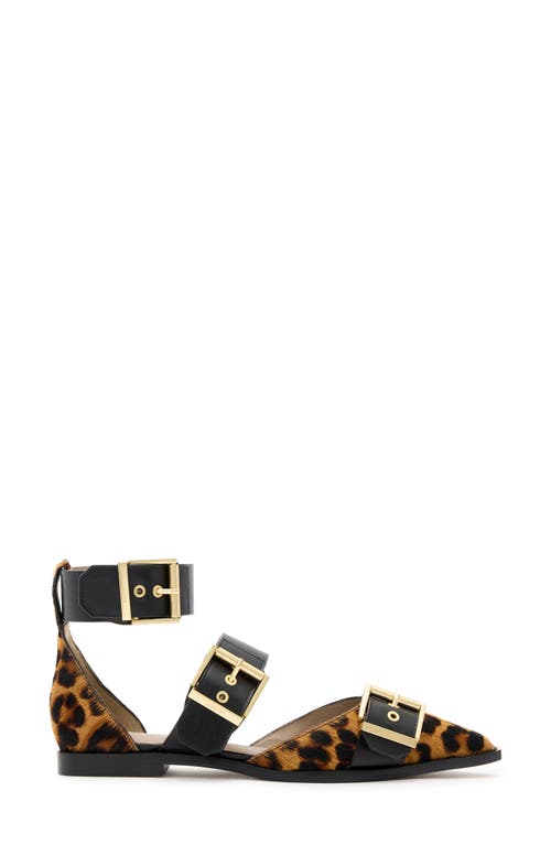 ALLSAINTS ALLSAINTS SUTTON ANKLE STRAP POINTED TOE FLAT