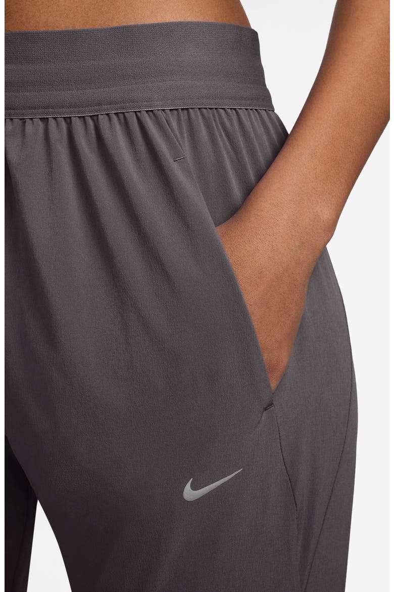 Swift Dri-FIT Mid Rise Running Pants, Alternate, color, THUNDER GREY/REFLECTIVE SILVER
