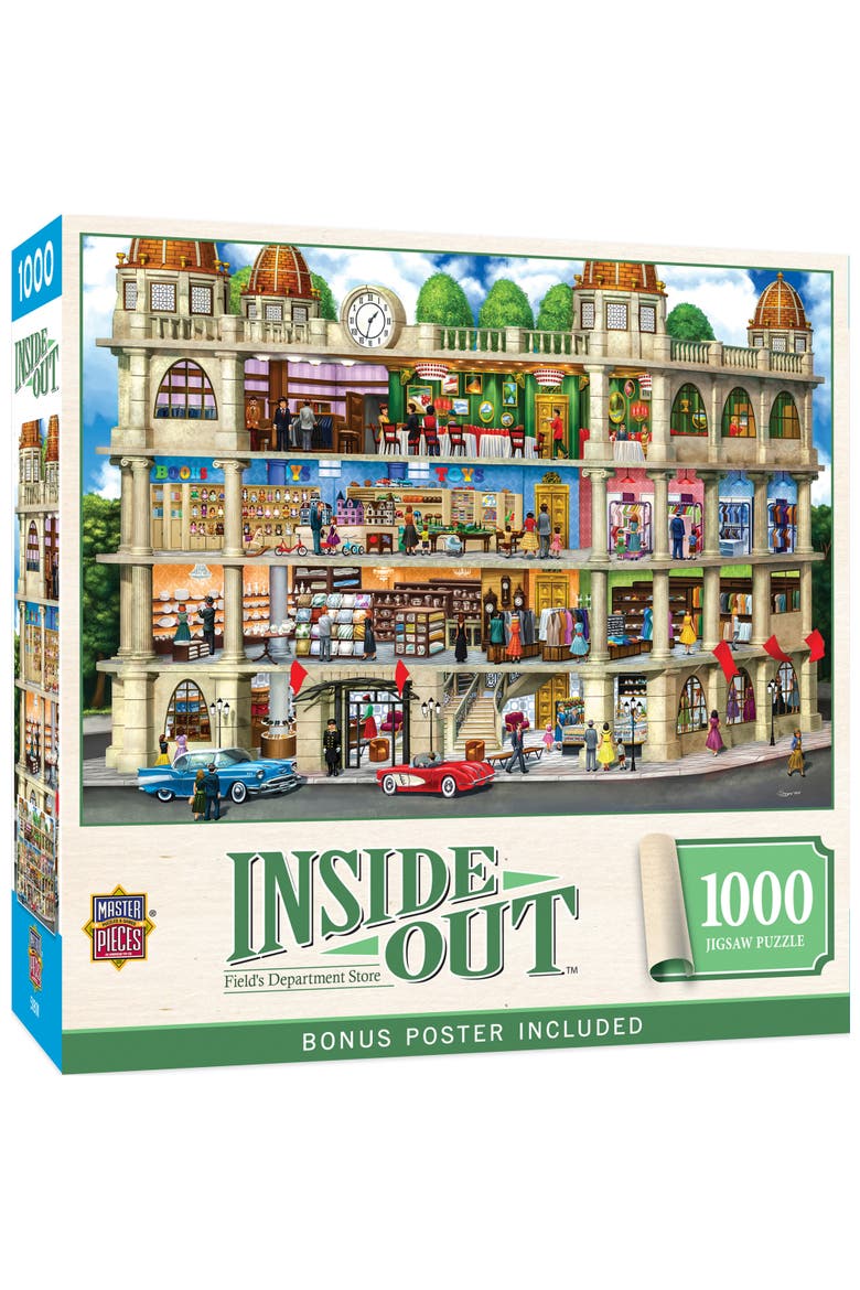 Field's Department Store 1000pc Puzzle, Main, color, Multicolor