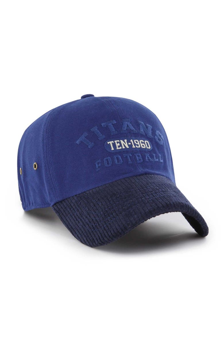 '47 Men's '47 Royal Tennessee Titans Ridgeway Clean Up Adjustable Hat, Alternate, color, Royal