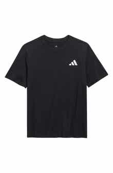 adidas Kids' Embroidered Logo Cotton T-Shirt