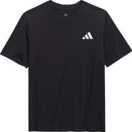 adidas Kids' Embroidered Logo Cotton T-Shirt