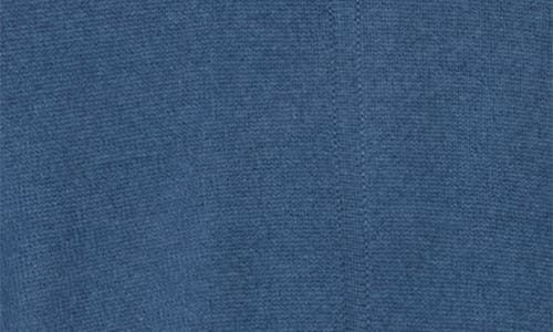 Derek Lam 10 Crosby Becky Long Sleeve Turtleneck Wool Sweater Dress In Blue