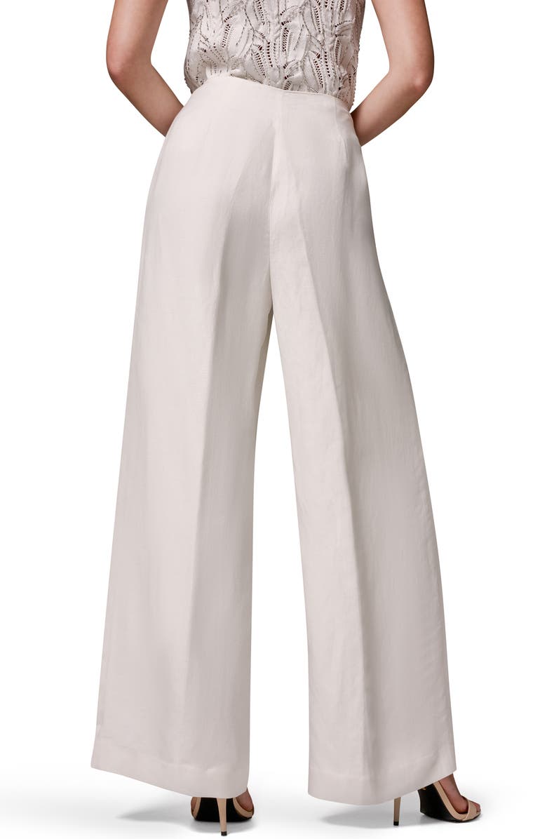 Donna Karan New York Pleated Wide Leg Pants, Alternate, color,