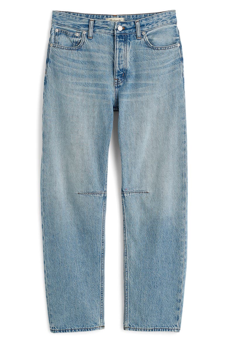 The Darted Barrel Leg Jeans, Alternate, color, VARIAN WASH